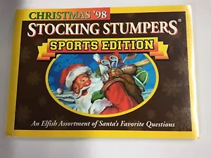 Stocking Stumpers---Sports Edition---Christmas 1988---250 Questions---4" x 6" - Picture 1 of 1