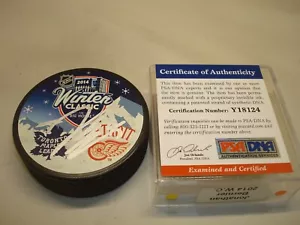 Jonathan Bernier Signed Winter Classic Hockey Puck Autographed PSA/DNA COA 1A - Picture 1 of 3