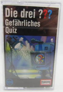 Die drei ??? Fragezeichen Folge 109 Gefährliches Quiz - MC - NEU eingeschweißt - - Bild 1 von 6