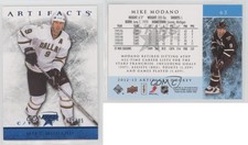 2012-13 Upper Deck Artifacts Blue /85 Mike Modano #63 HOF