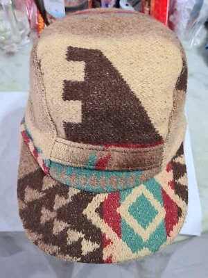 De Colección Polo Ralph Lauren RRL Hecho en Estados Unidos Deportista Southwestern Trapper Gorra de Caza, Pequeño Foto 1 de 4