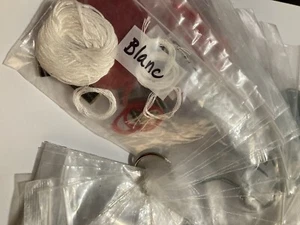 DMC Embroidery Floss Lot of 49 Skeins & Bags Mouline Special Cotton Variety #62 - Picture 1 of 5