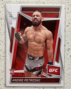 2023 Chronicles UFC ANDRE PETROSKI Rookies and Stars Rookie Red /199 #182