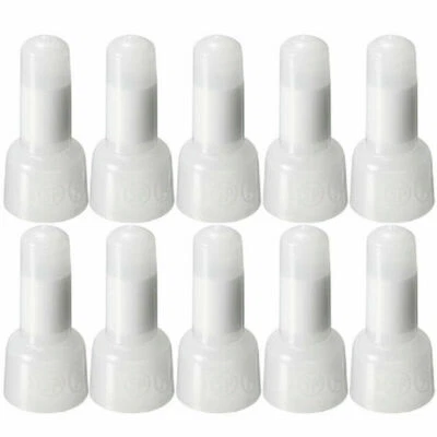 Closed End Crimp Cap 12-10 AWG Nylon Wire Connector Terminal CE5-X 100Pcs - Image 1 of 4