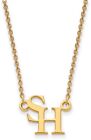 18" 10K Yellow Gold Sam Houston State University Small Necklace by LogoArt