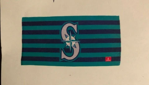 Seattle Mariners Beach Towel Pool Blanket Teal Navy Blue SGA 2019 New Sealed Cover