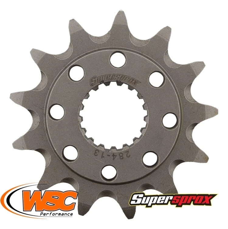 Piñón contraeje de acero Supersprox 520 CST-284:13 Honda CRF250R CRF450R RX Foto 1 de 1