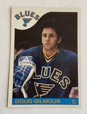 1985-86 Topps Hockey Doug Gilmore #76 NM