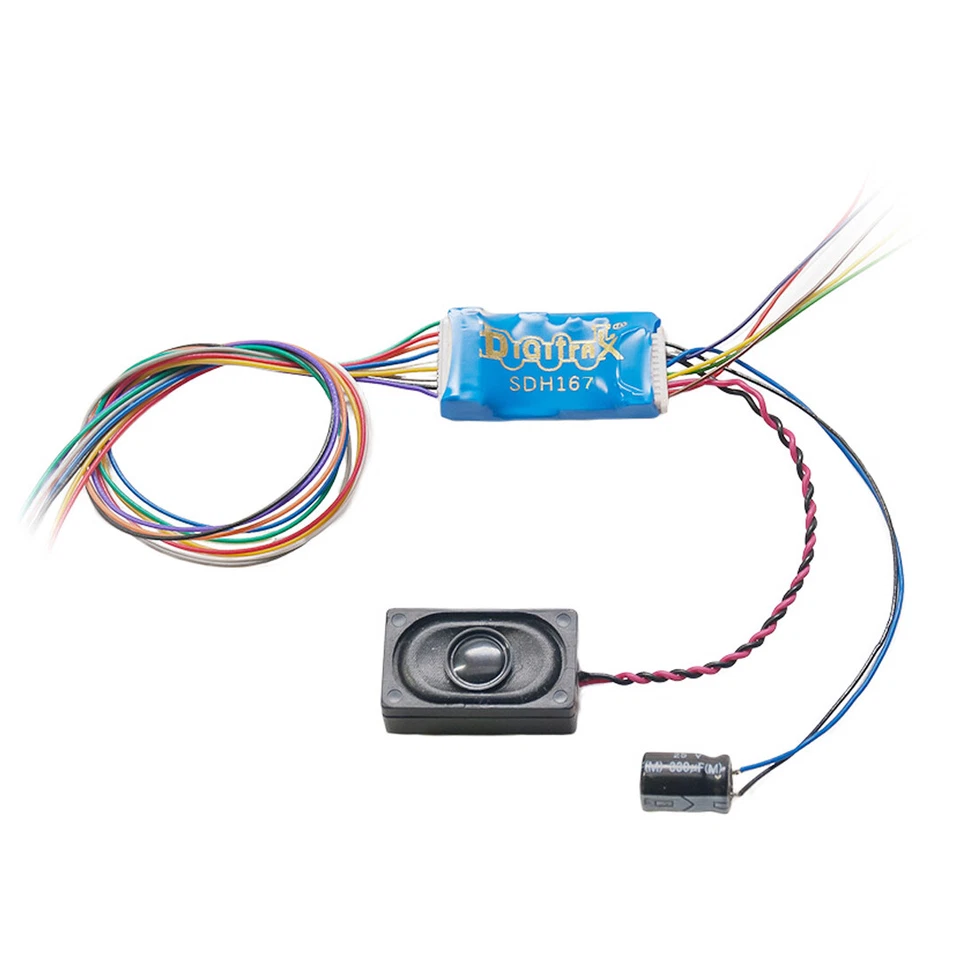 Digitrax SDH167D Series 7 Sound Decoder HO Scale with Speaker New - Image 1 of 1