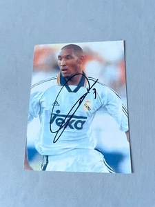 Nicolas Anelka European Champion 2000 France Real Madrid Signed Photo 13x17 Autograph - Picture 1 of 1