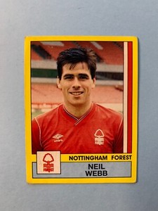 Panini Football 87  #221 Neil Webb Nottingham Forest