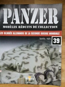 PANZER NR 39 SDKFZ 10/5 ALTAYA FASCICULE MAGAZINE BOOKLET - Picture 1 of 1