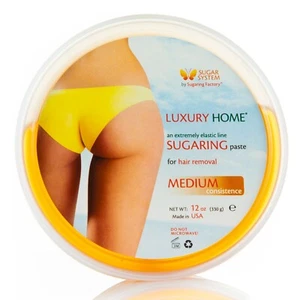 Sugaring paste MEDIUM 12oz ALL BODY PARTs paste for hair removal "Luxury HOME" - Picture 1 of 7