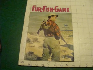 Original SEPTEMBER 1947 -- FUR-FISH-GAME -- 64pgs - Picture 1 of 12