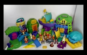 Winnie The Pooh Disney Casas Plegables Conjunto de Juego y Figuras Juguetes para Niños Pequeños Paquete - Imagen 1 de 24