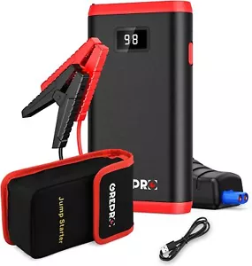 Grepro 1500A Auto Batterie Booster Sprung Starter Pack 12V Fahrzeuge, Motorrad 6,0L - Bild 1 von 7