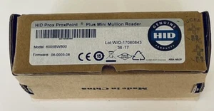 Lector de acceso a tarjetas HID Prox ProxPoint Plus Mini Mullion blanco (6005WB00) - Imagen 1 de 3