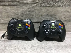 Lot 2 OEM XBOX Microsoft Video Game Controller X08-17160 #n31-3 - Picture 1 of 3
