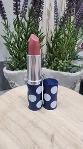 Clinique 02 Bare Pop Lipstick Tube Blue and Polka Dot - Picture 1 of 3