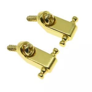 KAISH Gold Guitar String Trees Retainer Guides Fits Fender American Strat Tele - Picture 1 of 6