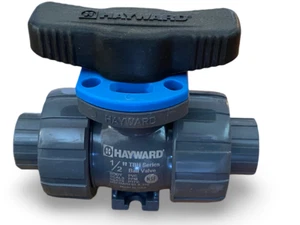 Hayward 1/2" TBH1050ASTV0Z00 Series TBH "Z-Ball" True Union Ball 1/2" Valve - Picture 1 of 7