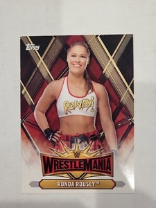 Ronda Rousey 2019 Topps WWE Road to Wrestlemania Roster C #WM-8