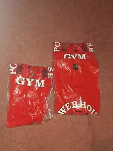 Lot of 3 Mens Gym Tank Tops - Stringer Workout Bodybuilding Mens Workout Shirt - Picture 1 of 3