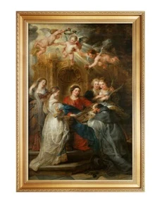 DECORARTS The Triptych of St 2 by Peter Paul Rubens Framed Canvas Prints 24"x34" - Picture 1 of 7
