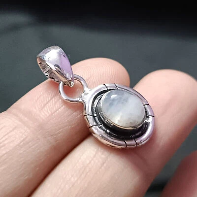 Ciondolo a goccia per anniversario in argento sterling 925 con pietra di... - Immagine 1 di 4