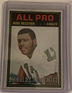 1974 Topps #121 - Harold Carmichael - Philadelphia Eagles Rookie RC