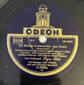 78rpm DAJOS BELA Leo Monossen SCHELLACKPLATTE GRAMMOPHONPLATTE - Bild 1 von 4