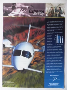 10/01 PUB PIAGGIO AERO AVANTI P180 EXECUTIVE AIRCRAFT AVION FLUGZEUG ORIGINAL AD - Picture 1 of 1
