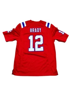 Tom Brady New England Patriots Alternate Nike On Field Jersey - Picture 1 of 5