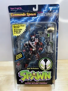 McFarlane Commando Spawn Deluxe Ultra Actionfigur 1995 Todd Toys - Bild 1 von 3