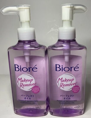 2 Aceite Limpiador Desmaquillante Bioré J-Beauty, 7,8 oz/230 ml NUEVO Foto 1 de 4