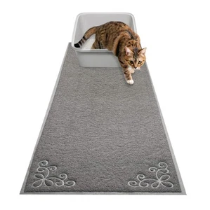 Long Litter Mat Runner 2'x6' - Trap Dirt, Mud and Cat Litter - Premium Waterp... - Picture 1 of 7