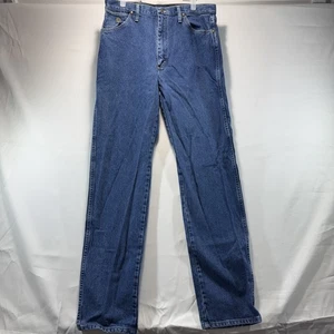 Wrangler Corte Vaquero Para Hombre 34x36 Colección George Strait Azul Denim Pierna Recta - Imagen 1 de 16