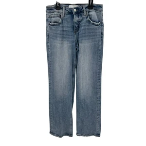 Lovervet Distressed Straight Leg Blue Denim Jeans Womens Size 28/7 - Bild 1 von 8