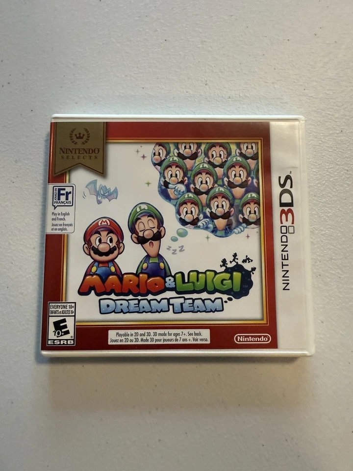 Mario and Luigi Dream Team (Nintendo 3DS, 2013) Complete Tested Authentic Game - Image 1 of 4