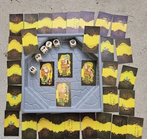 Vintage Dungeon Würfel Brettspiel Ersatz 6 Würfelkarten Grube - Bild 1 von 1