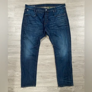Men's Blue Jeans G Star Raw D-Staq Slim 40 5-Pocket - Picture 1 of 8