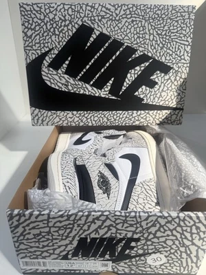 Size 12.5 - Air Jordan 1 Retro OG High White Cement - Image 1 of 4