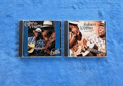 CEPHAS & WIGGINS 2 CD Lot Acoustic Piedmont Blues Somebody Told The Truth Cool - Image 1 of 4