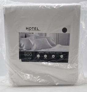 Set lenzuola 7 pezzi cotone 800 fili firma hotel spacco completo - Foto 1 di 8