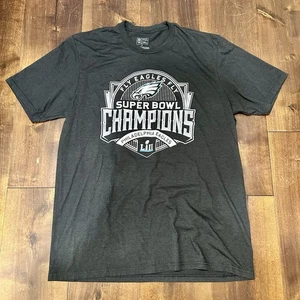 Philadelphia Eagles Super Bowl LII 52 Champs Shirt - Size XL - Picture 1 of 2