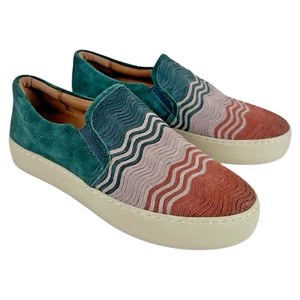 FRYE Loafer Damen 6M Lena Wave Grün Slipper Sneaker Schuhe NEU Neu ohne Karton - Bild 1 von 15