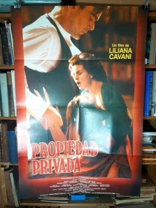 Póster original de la película Propiedad privada - Liliana Cavani - Afiche Cine - Imagen 1 de 1