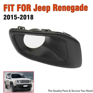 Right Side 53205170 Fog Light Lamp Trim Cover Bezel For Jeep Renegade 2015-2018 - Bild 1 von 12