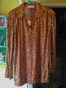 Schöne glitzernde Bluse/Top im Besitz von ESTHER WILLIAMS Schwimmer MGM - Bild 1 von 6