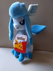 Peluche Pokémon Glaceon 20 cm - Foto 1 di 3
